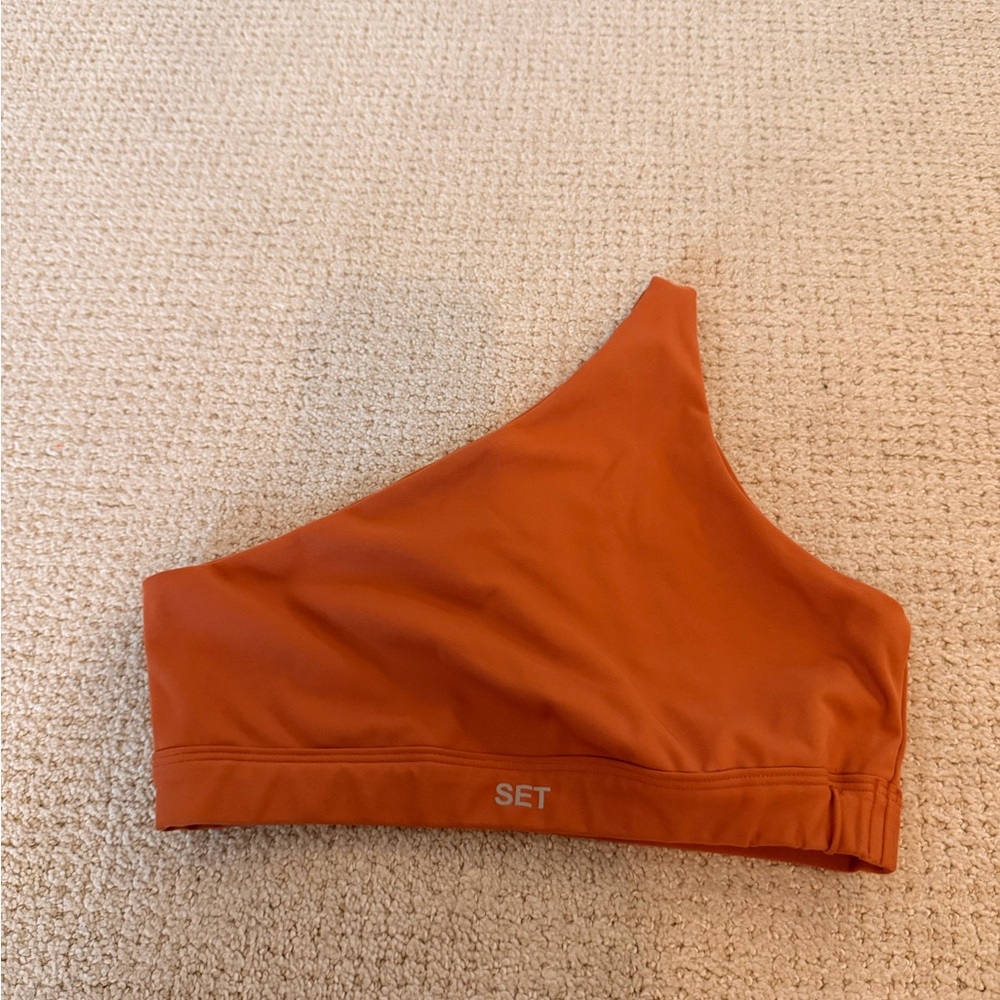 set active one shoulder bra